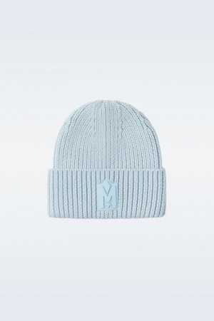 Mackage JUDE-MZ hand-knit toque with ribbed cuff Hatt Herr Ljusblå | 214RKZTOX