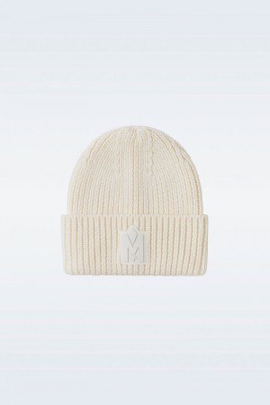 Mackage JUDE-MZ hand-knit toque with ribbed cuff Hatt Herr Beige | 826ZHAQXW