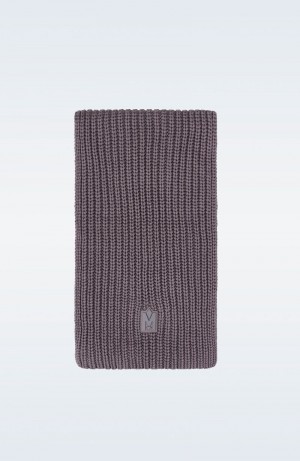 Mackage NELL Rectangular merino wool Halsduk Herr Lila | 492DKXEUN