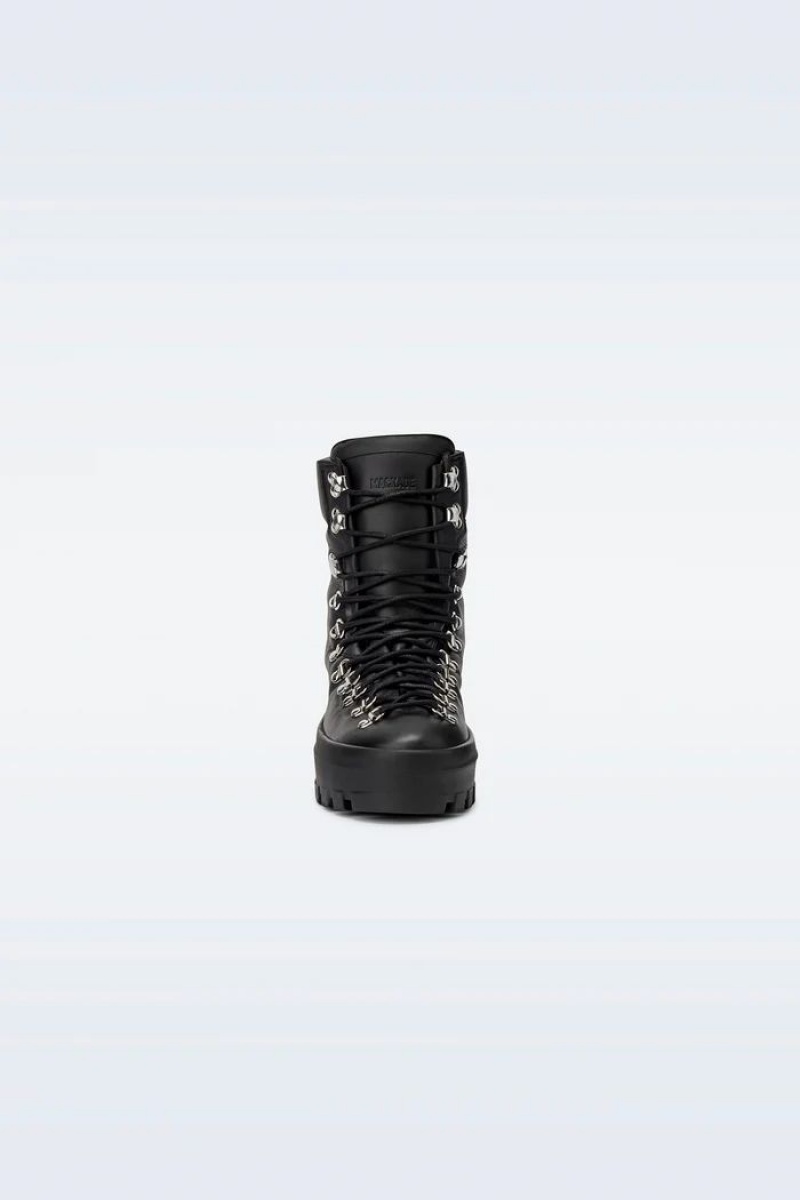 Mackage BAIN-M Läder mid-calf lace-ups Vinterkängor Herr Svarta | 156EAVRKW