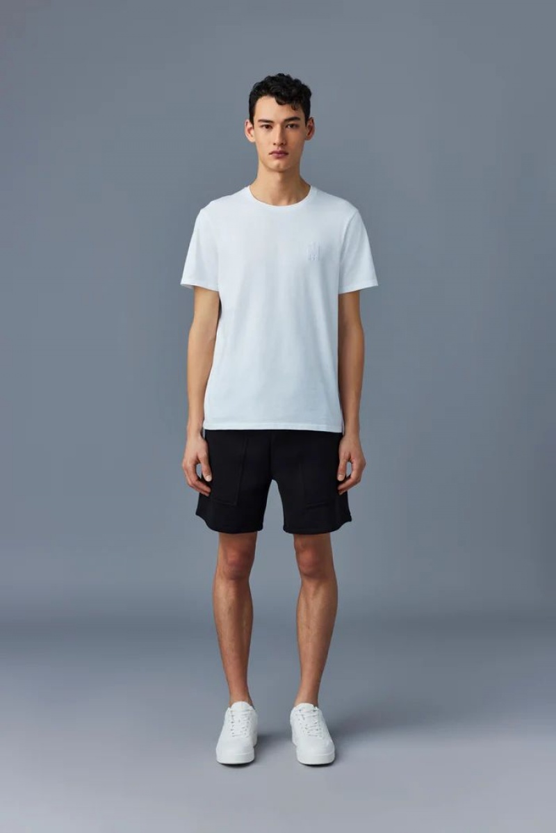 Mackage DEV with velvet logo T-Shirt Herr Vita | 865VRCEUK