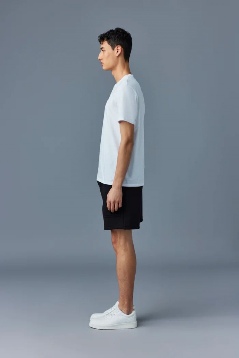 Mackage DEV with velvet logo T-Shirt Herr Vita | 865VRCEUK