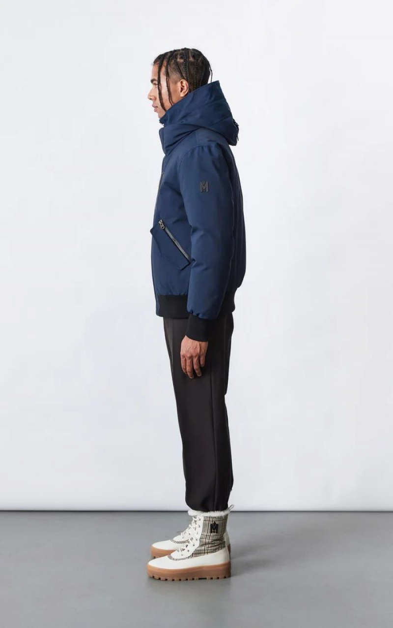 Mackage DIXON 2-In-1 down with hooded bib Bomberjacka Herr Marinblå | 745FXWNBG