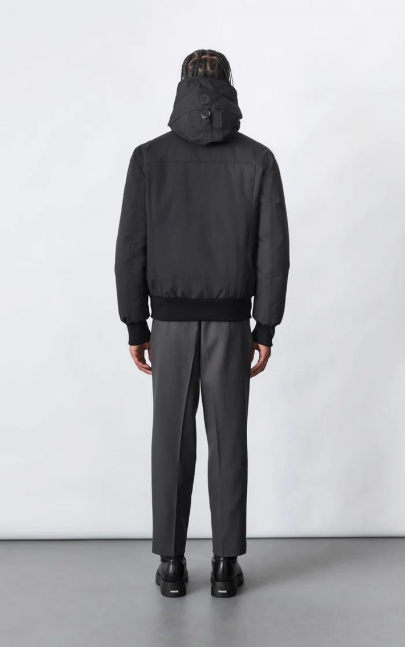 Mackage DIXON 2-In-1 down with hooded bib Bomberjacka Herr Svarta | 491YDWKSJ