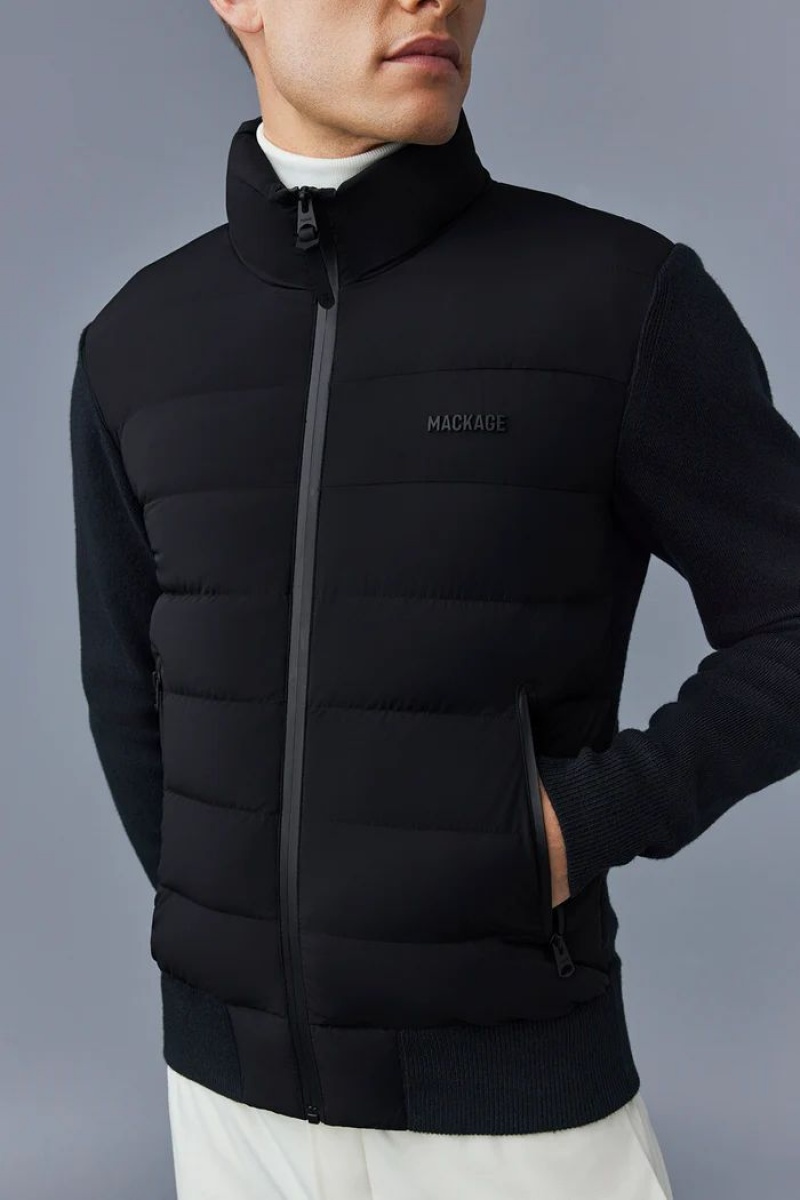 Mackage HANEY-CITY Hybrid light Dunjackor Herr Svarta | 403LIHTQS