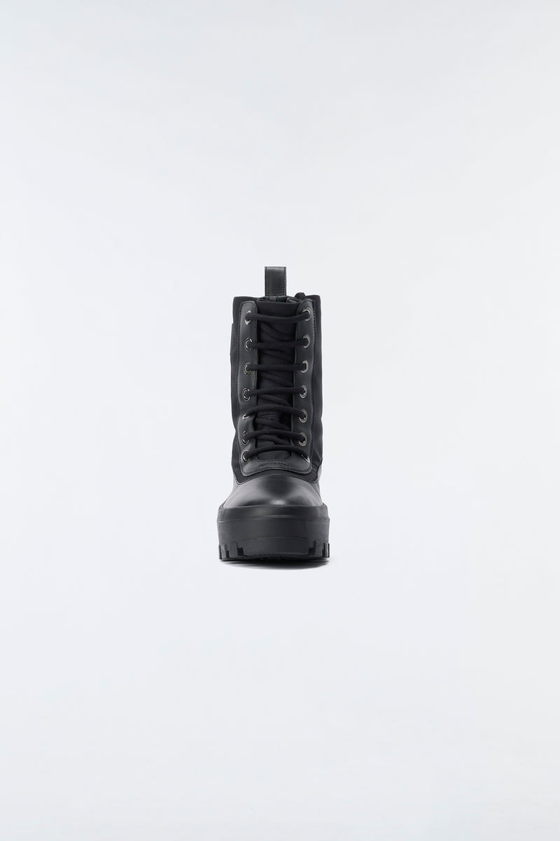 Mackage HERO unlined with signature lug tread sole Vinterkängor Dam Svarta | 502DYHPWN