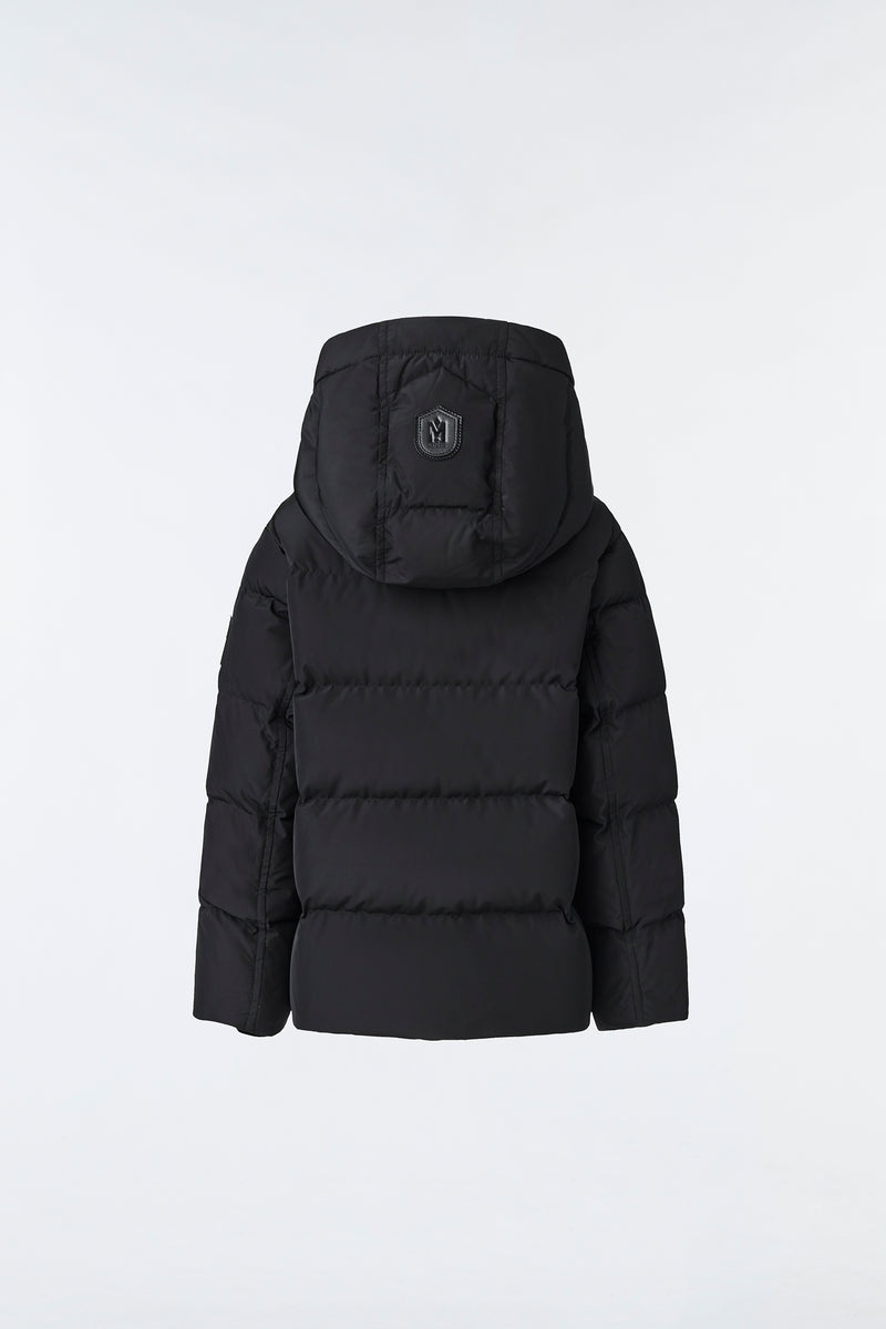 Mackage HUDSON Nano with removable hood Dunjackor Barn Svarta | 954XULDGH