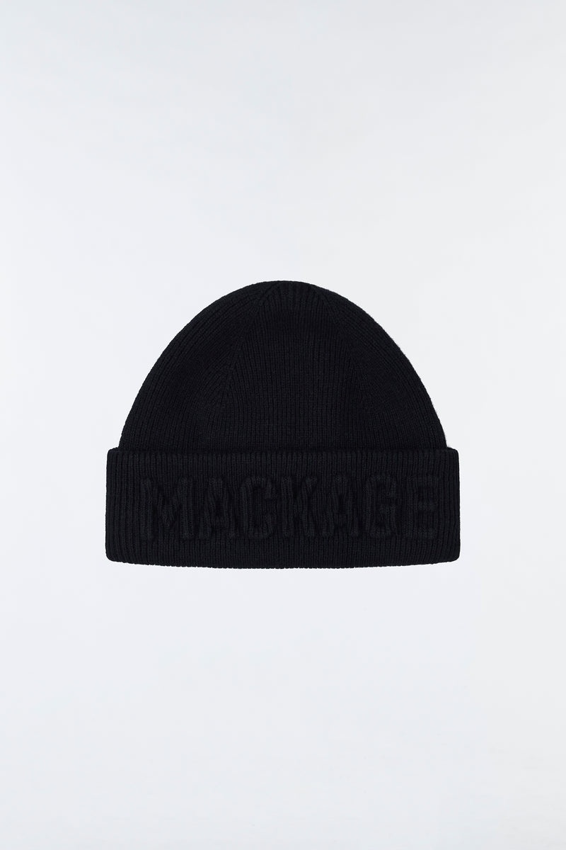 Mackage JETT Knit merino and cashmere Hatt Dam Svarta | 831YDKGCV