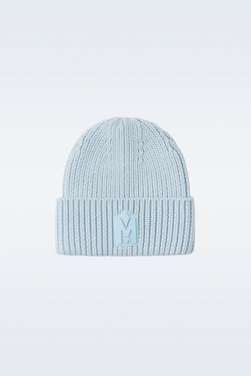 Mackage JUDE-MZ hand-knit toque with ribbed cuff Hatt Herr Ljusblå | 214RKZTOX