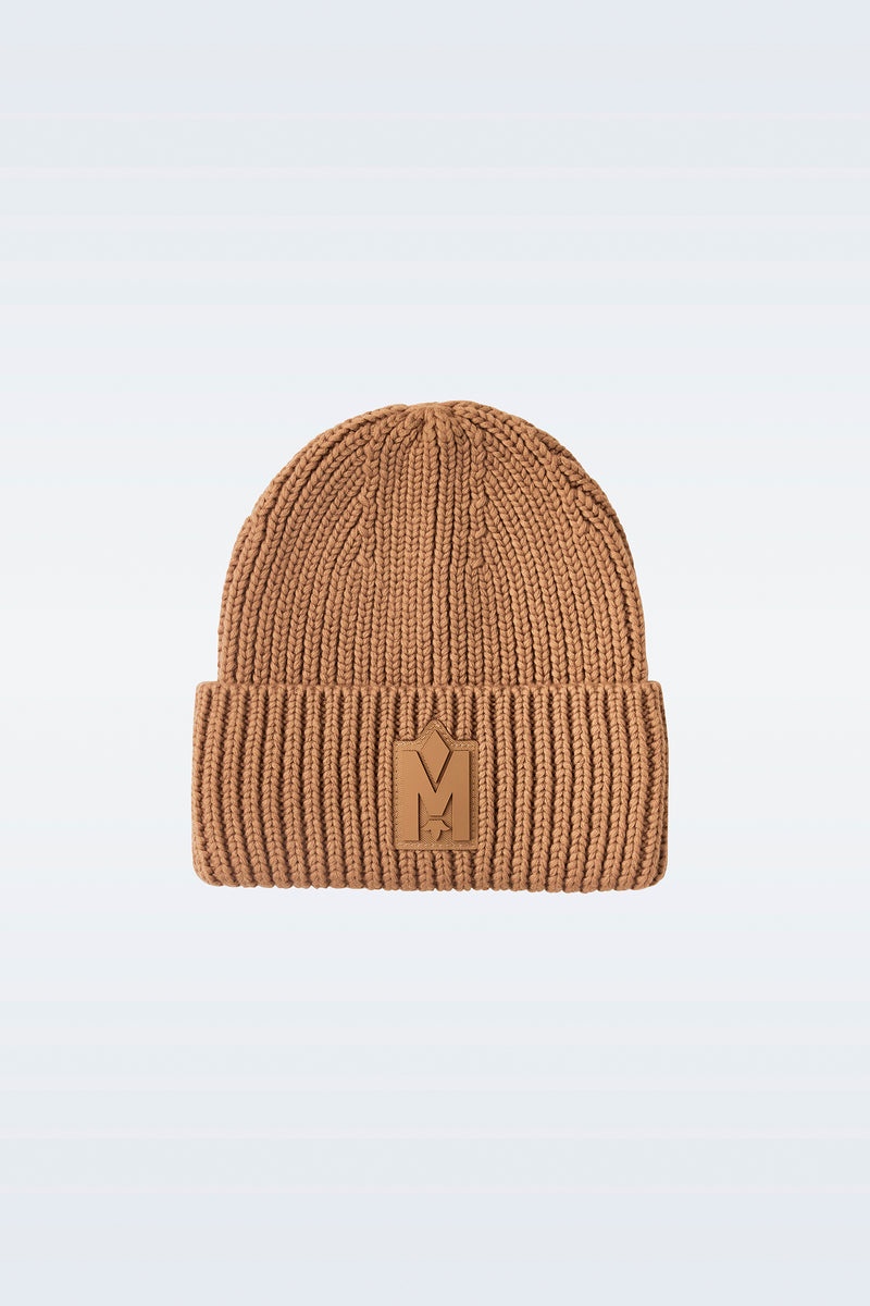 Mackage JUDE-MZ hand-knit toque with ribbed cuff Hatt Herr Bruna | 587WCEIZN