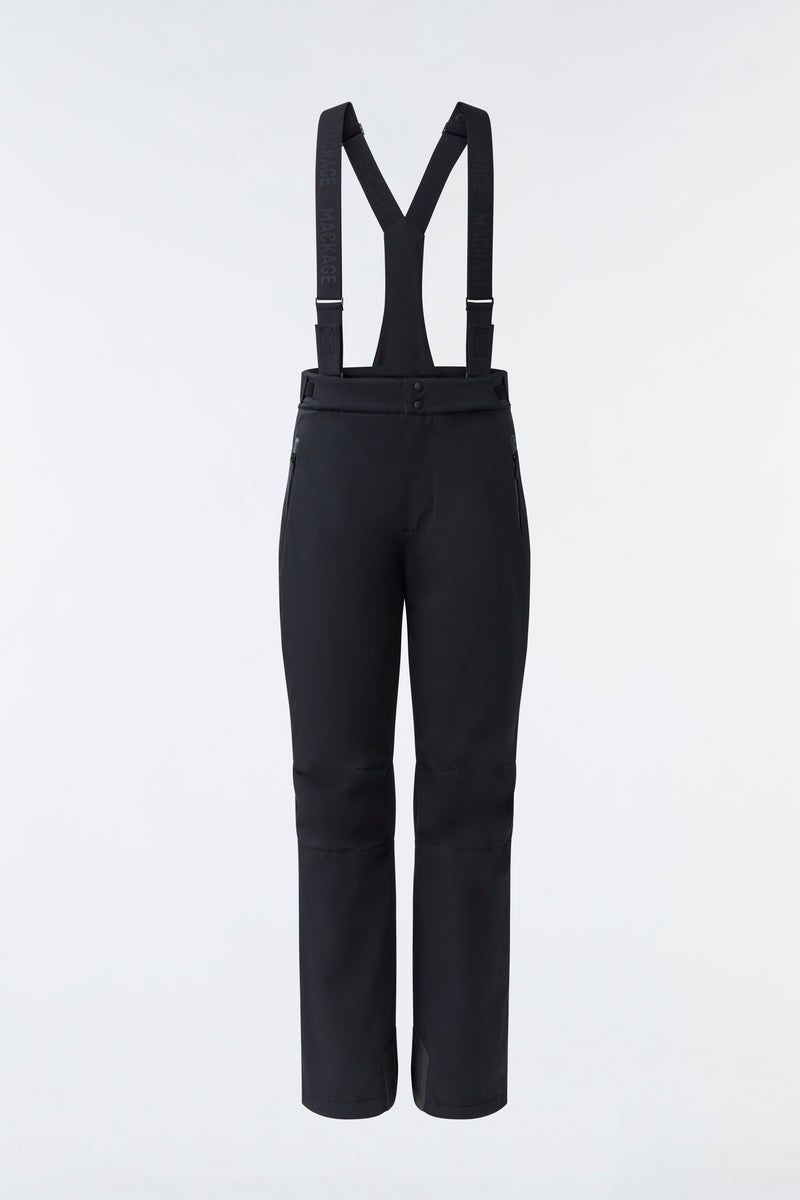 Mackage KENYON skiwith removable suspenders Byxor Herr Svarta | 136TWEINZ