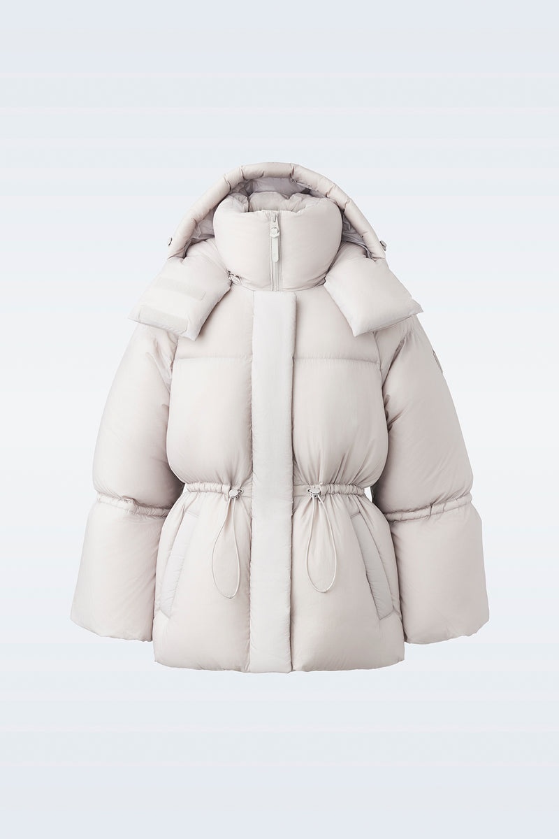 Mackage LEONE 2-in-1 with removable hood Dunjackor Dam Ljusgrå | 362GBICUT