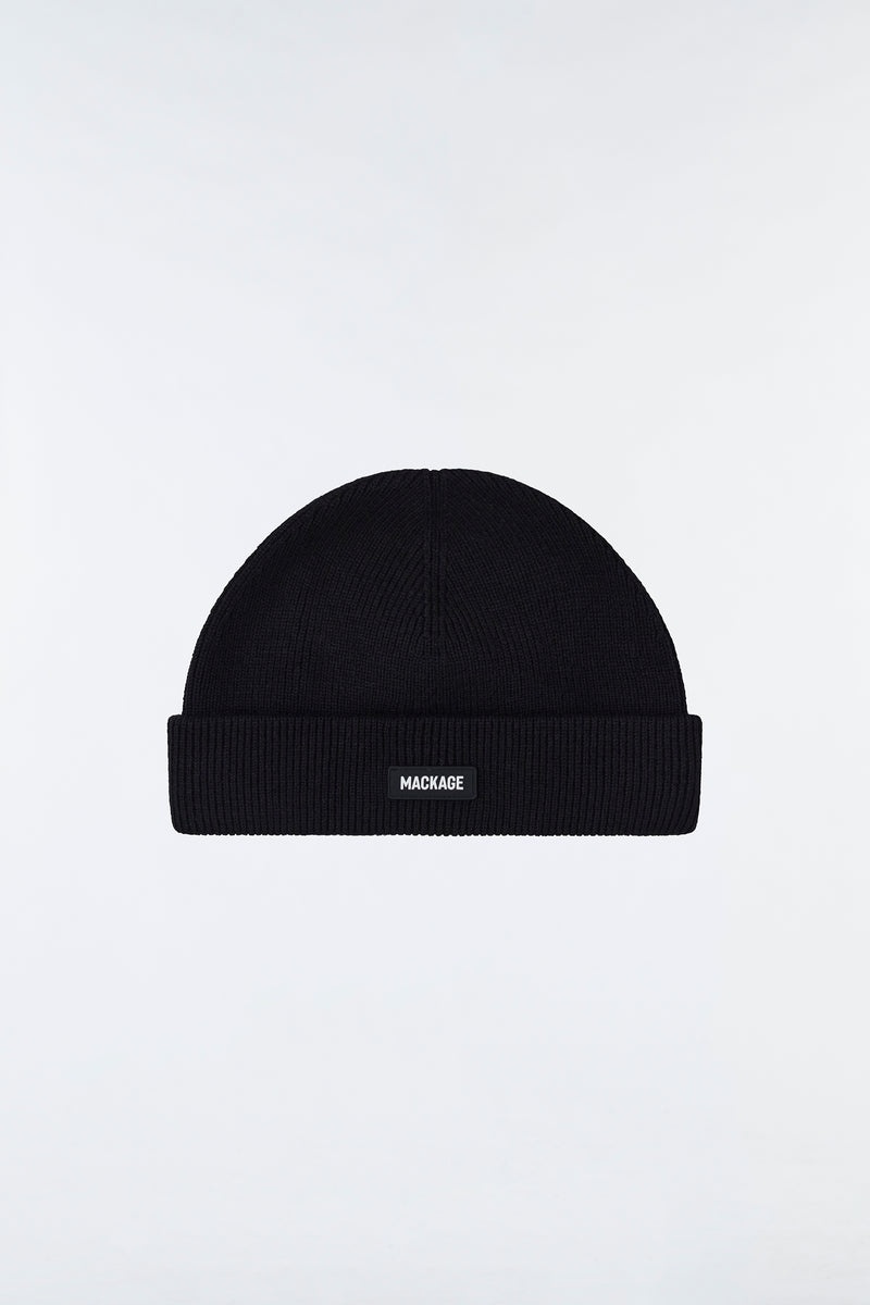 Mackage MASON Double-face merino toque Hatt Herr Svarta | 891BVDEFK