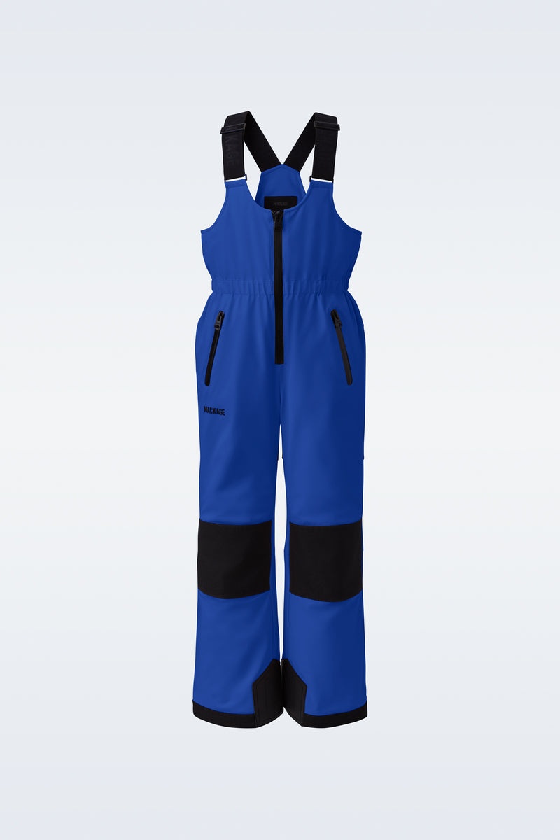 Mackage MYRON-Z Ski overalls with adjustable suspenders Byxor Barn Blå | 480FKYVOT