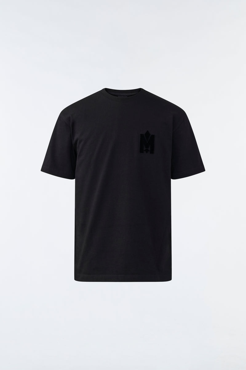 Mackage TEE with velvet logo T-Shirt Dam Svarta | 951ODVCEQ