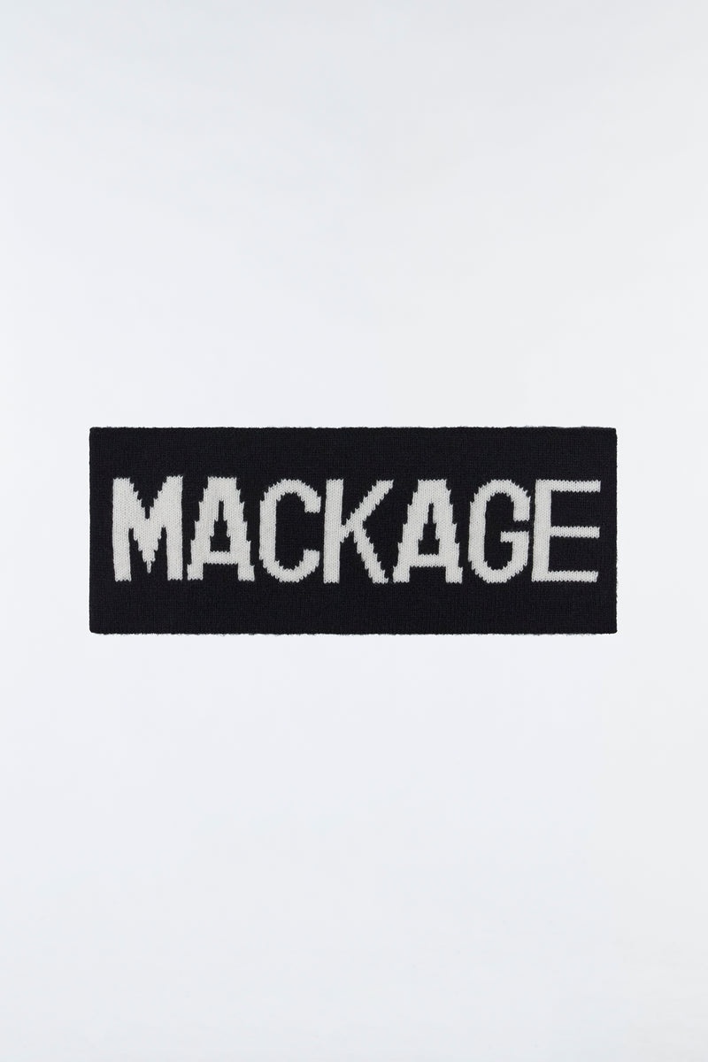 Mackage ZEV Knit Pannband Dam Svarta | 827VITJGC